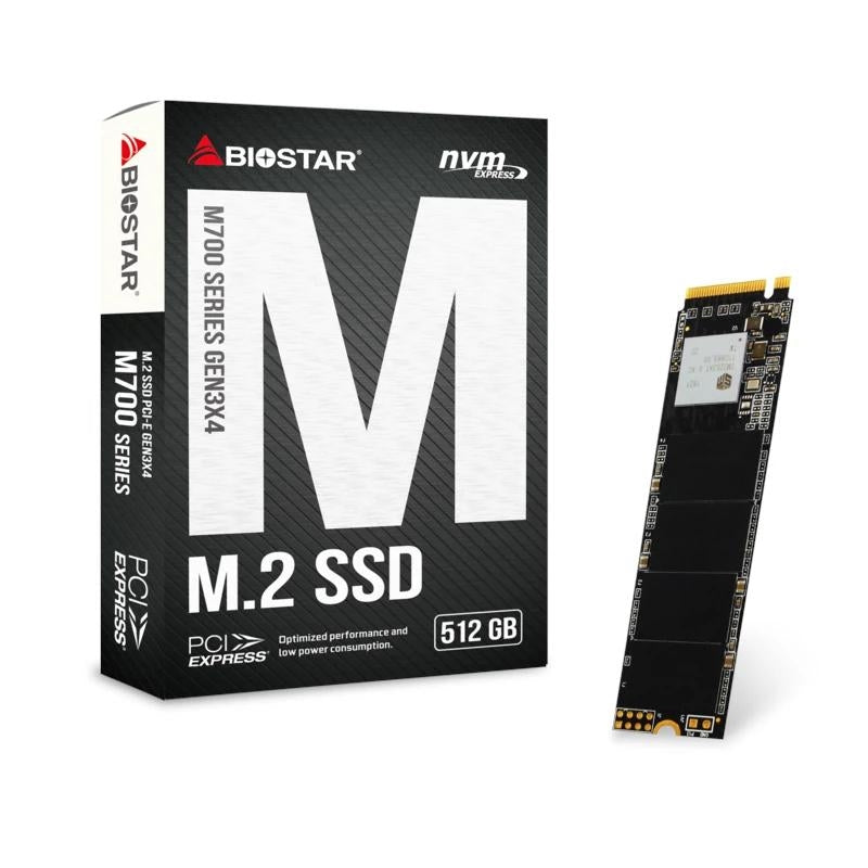 Disco SSD Biostar M710 512Gb Pcie Gen3x4 NVMe 1.3