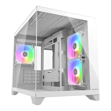 Caixa de Computador Cougar Caja Semitorre FV150 Mini Rgb branco - imagem 2