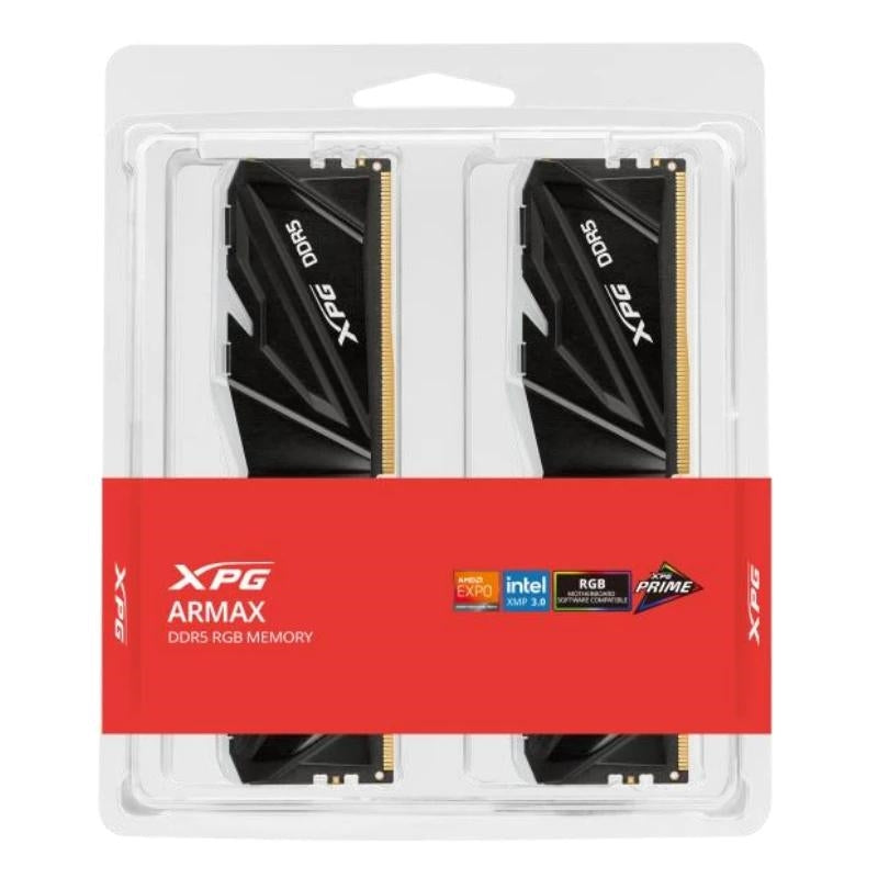 Memória RAM A-Data XPG ARMAX RGB 64G (2x32) 6000 DIMM DDR5
