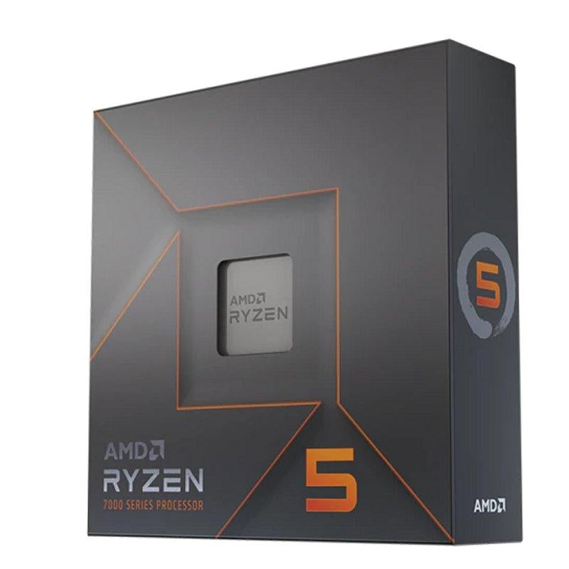 Processador AMD RYZEN 5 7600X 4.7GHz 38M 6CORE AM5 BOX sem Ven