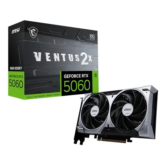 Placa Gráfica MSI NVIDIA RTX 5060 8G VENTUS 2X OC V1 DDR7