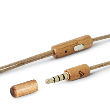 Auscultadores Energy Sistem Energy Auricular Eco Cherry Wood - imagem 2