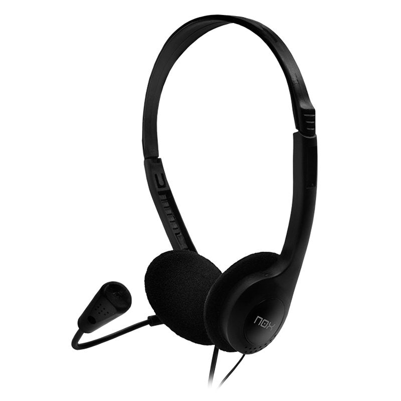Auscultadores NOX Auricular Stereo com micro flex.VOICE ONE