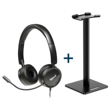 iggual Kit auscultadores Dual Tech + soporte SA22 - imagem 2