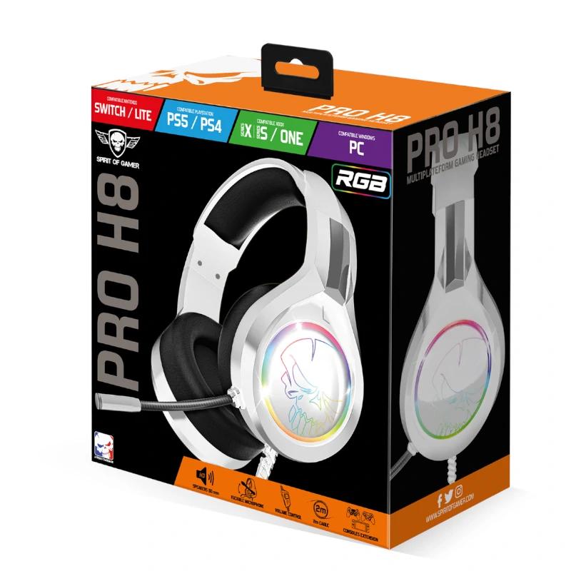 Spirit of Gamer Auricular Pro-H8 branco - imagem 2