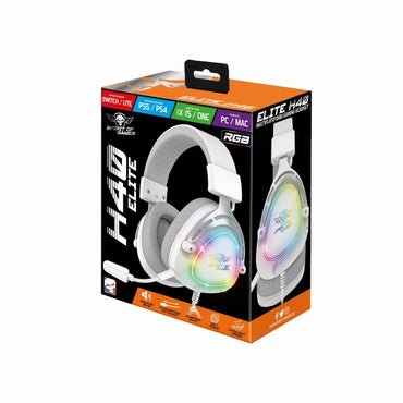 Spirit of Gamer auscultadores Elite H-40 Branco - imagem 2