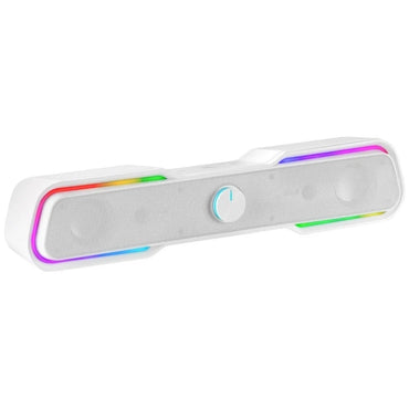 Coluna MARS de jogos Colunas MSBXW Usb jack bt 5.0 branco - imagem 2