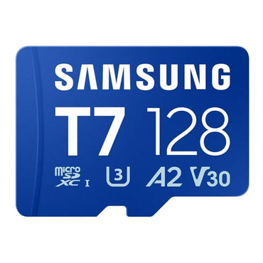 Cartão de Memória Samsung Micro SDXC T7 128GB clase10 U3 V30 A2 - imagem 2