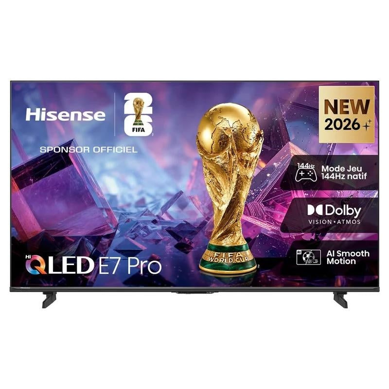 Televisão Hisense 50E79S TV 50" UHD QLED SMART TV HDR10+