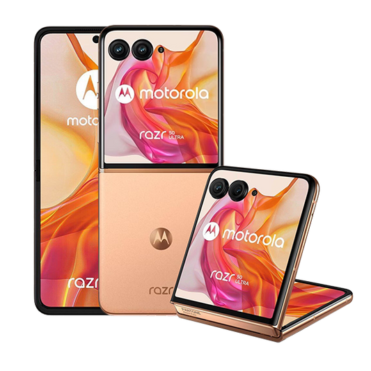 Motorola XT2451-3 Razr 50 Ultra 5G Dual Sim 12GB RAM 512GB - Peach Fuzz