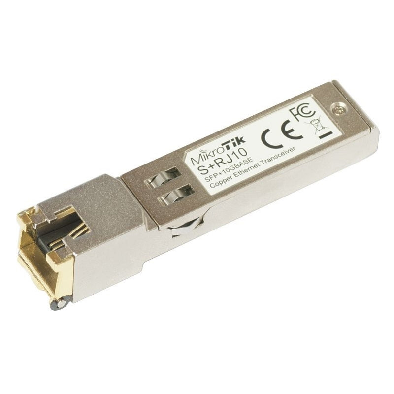 Módulo SFP MikroTik S+RJ10 Modulo SFP+ 10GB 200m