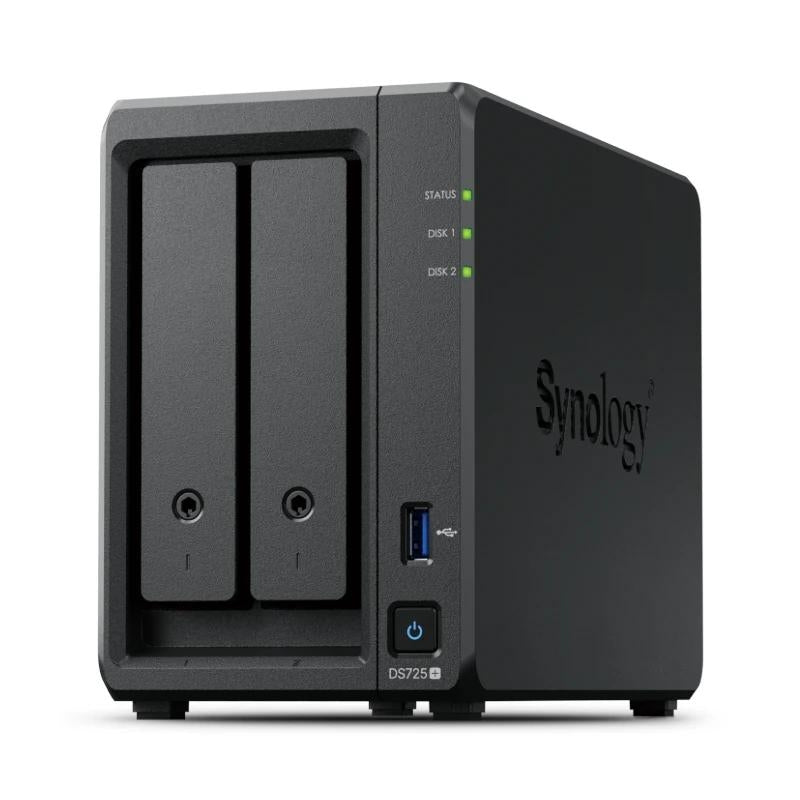NAS Synology DS725+ 2Bay DiskStation 1x2.5Gb 1xGb