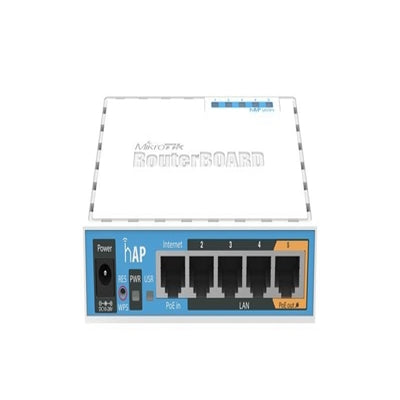 Ponto de Acesso MikroTik RB951Ui-2nD hAP 5x10/100 2.4GHz L4