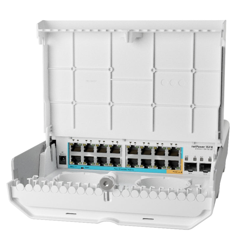 Bastidor Mikrotik CRS318-1Fi-15Fr-2S-OUT NetPower Switch - imagem 4