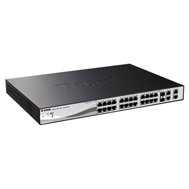 Switch de Rede D-Link DGS-1210-28P/E 24xGb PoE 4xSFP Combo - imagem 2