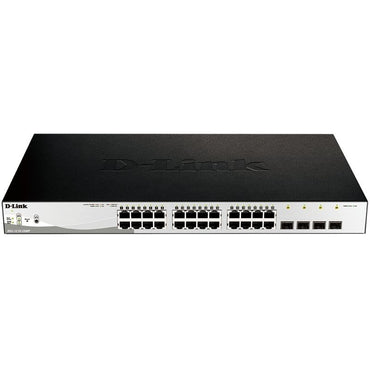 Switch de Rede D-Link DGS-1210-28MP/E 24xGb PoE+ 4xSFP Com - imagem 2