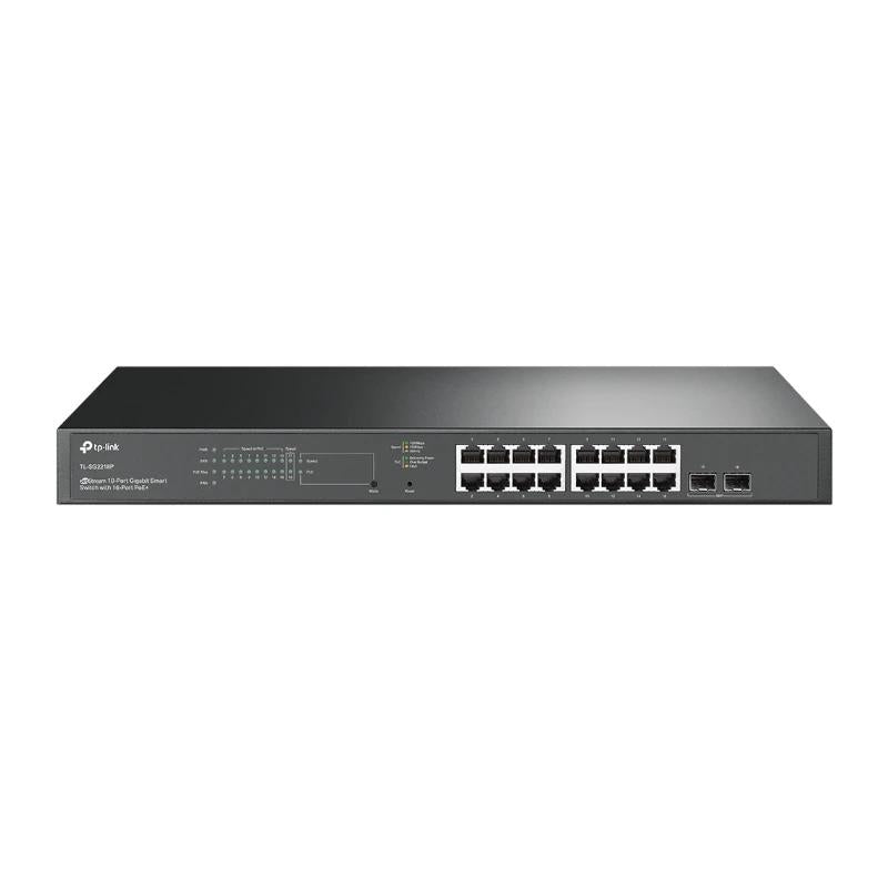 Bastidor TP-Link SG2218P Switch 16xGbE 2xSFP 150W - imagem 2