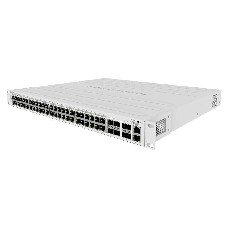 Bastidor MikroTik CRS354-48P-4S+2Q+RM Switch 48xGbE 4xSFP+ - imagem 4