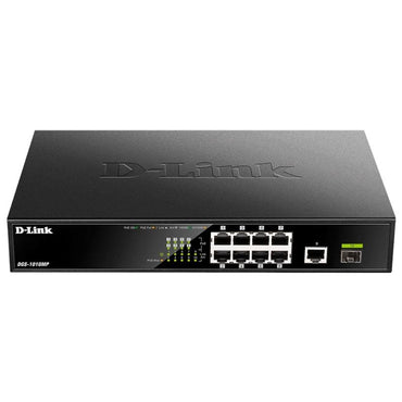 Switch de Rede D-Link DGS-1010MP/E 8xG PoE 1xG Up 1xG SFP - imagem 2