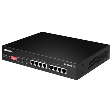 Switch de Rede Edimax GS-1008PL V2 8xGbE PoE+ - imagem 2