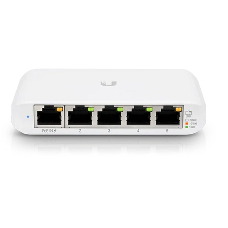 Switch de Rede Ubiquiti Unifi USW-Flex-Mini Gest 5xGbE