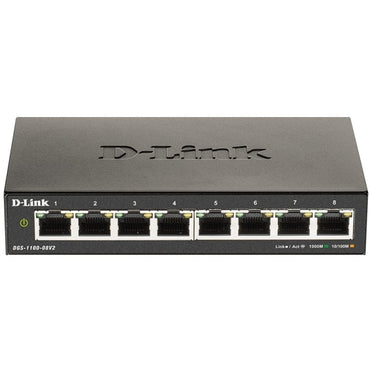 Switch de Rede D-Link DGS-1100-08V2/E Smart 8xGbE L2 - imagem 2