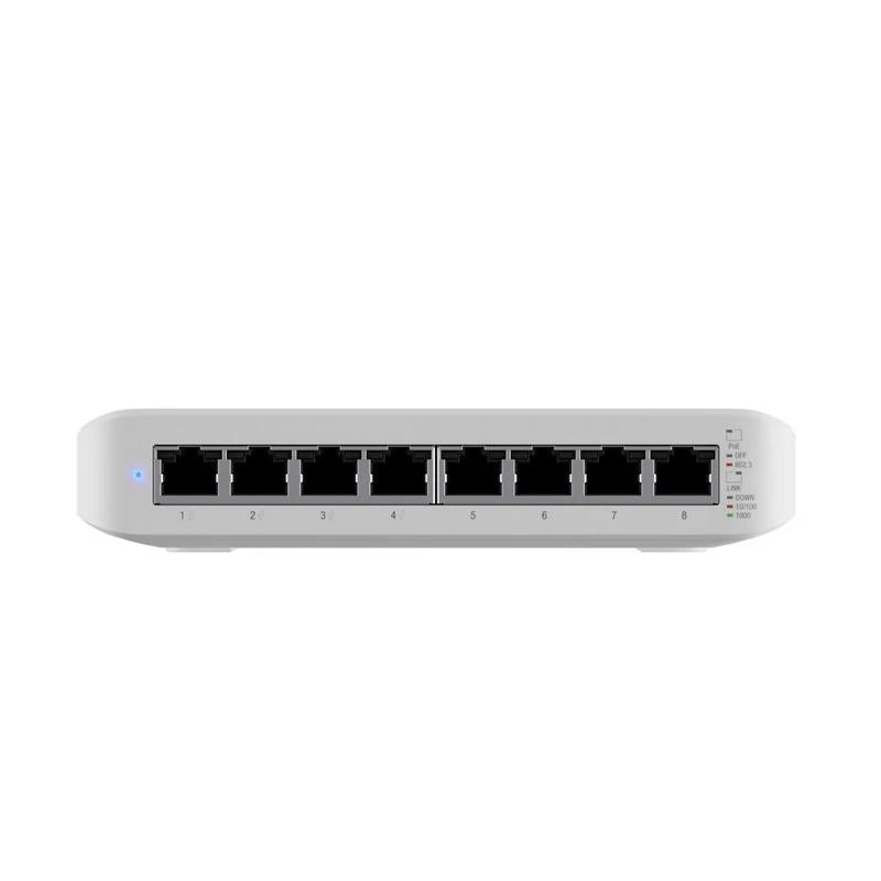 Switch de Rede Ubiquiti USW-Lite-8-POE UniFi 8xGbE L2