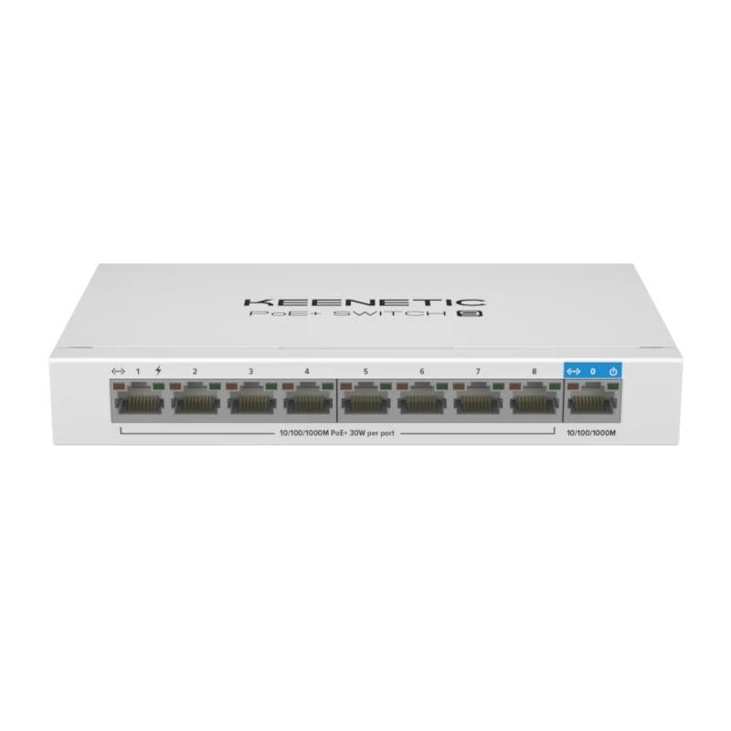 Switch de Rede Keenetic PoE 9 Gigabit 9 Portas