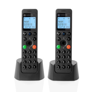 Telefone sem Fios MOTOROLA DOT202 teléfono DECT DUO Preto - imagem 2