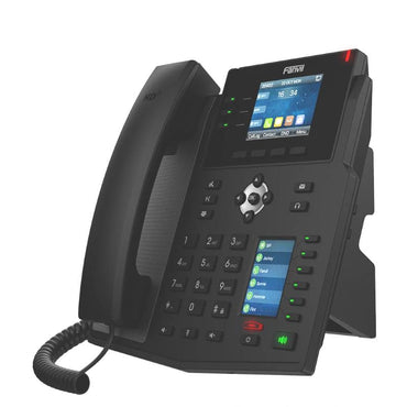 Telefone VoIP Fanvil X4U, 12 líneas SIP, 1 Ecrã lateral - imagem 2