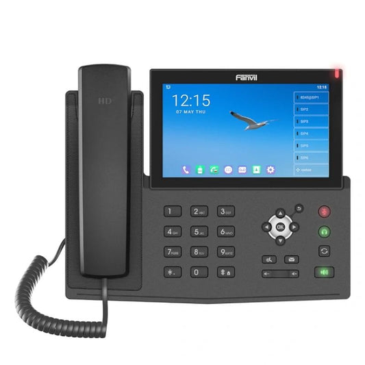 Telefone VoIP Fanvil X7A, 20 líneas SIP, Teléfono Android