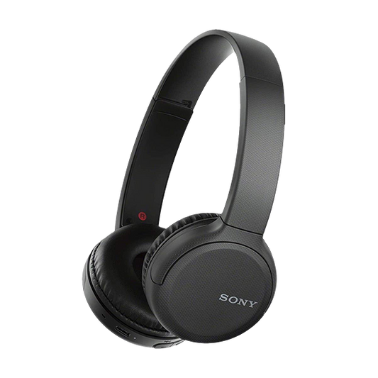 Sony WHCH510 Over-Ear Wireless Headset - Black