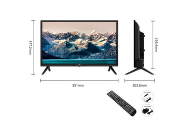 TV LED SMART TECH HD 24" 24HN01V3