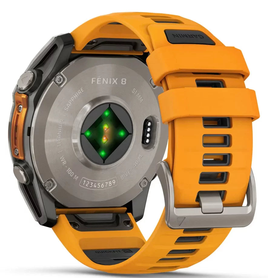 Watch Garmin Fenix 8 Amoled Sapphire GPS 51mm - Graphit/Titanium Titan