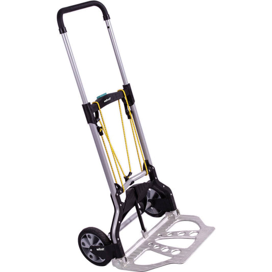 Carrinho de mão dobrável Wolfcraft TS 850 5501000 Alumínio fundido Capacidade máx.: 100 kg