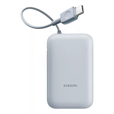 Power bank xiaomi 10000mah com cabo integrado azul bhr9073gl