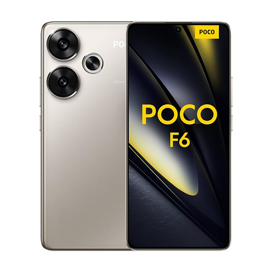 Xiaomi POCO F6 5G Dual SIM 8GB RAM 256GB - Cinzento Titânio