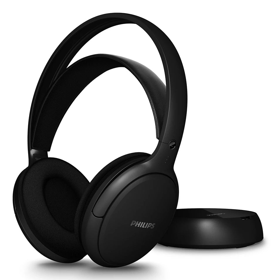 Auscultadores sem fios Philips SHC5200M2/ Jack 3.5/ preto