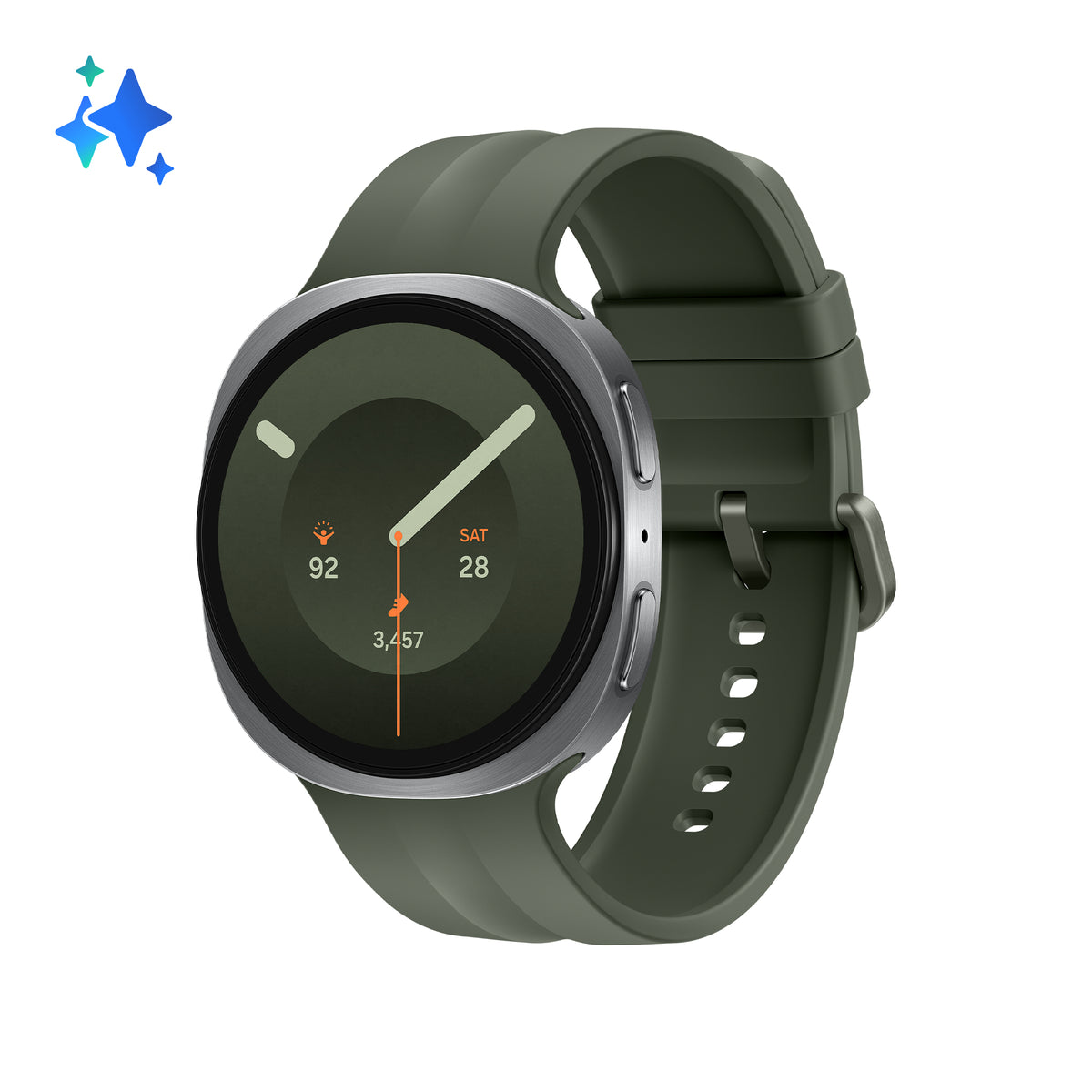 Watch Samsung Galaxy Watch 9 L355 44mm LTE Region East - Silver - imagem 2