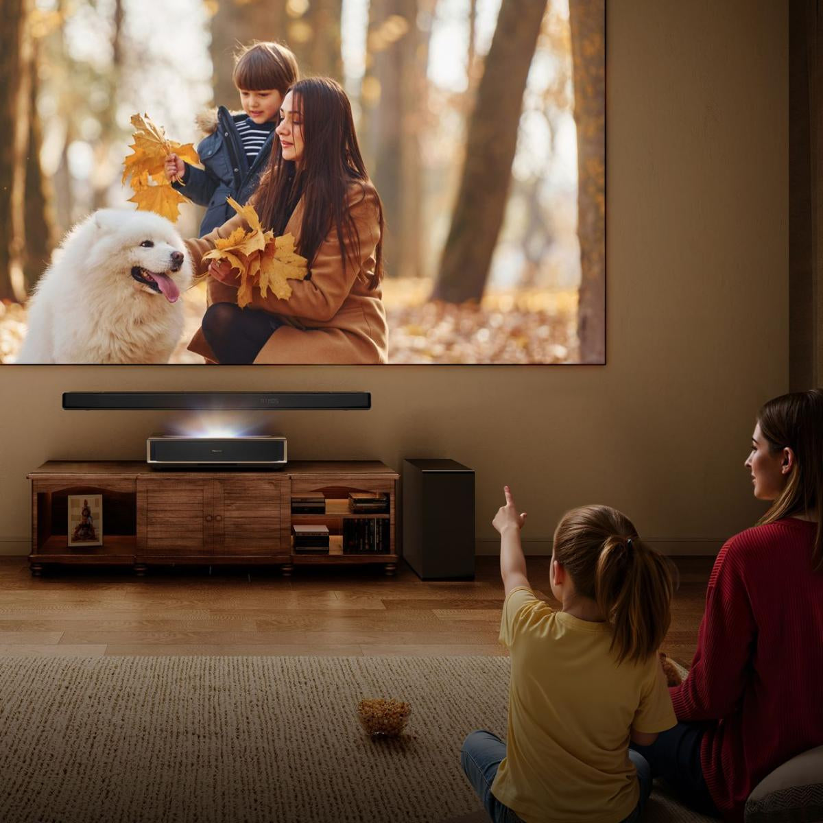 Projetor Hisense 4K Smart Laser Cinema PT1 GMG / 20016800 preto - imagem 15
