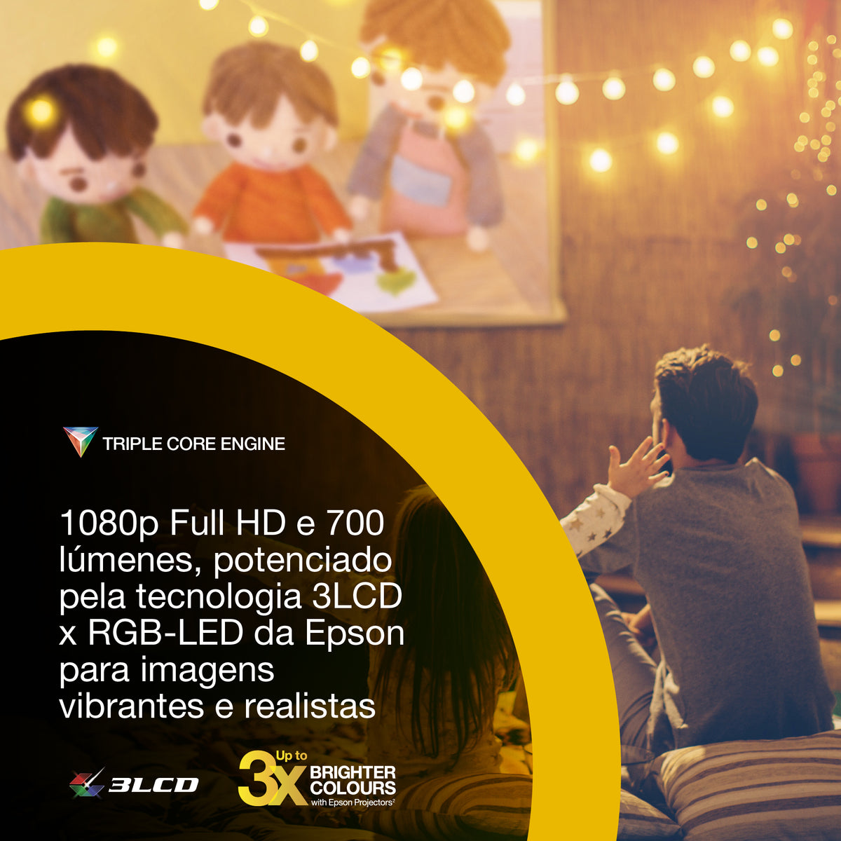 Projetor Epson Flex EF-71 / V11HB79040 branco - imagem 11