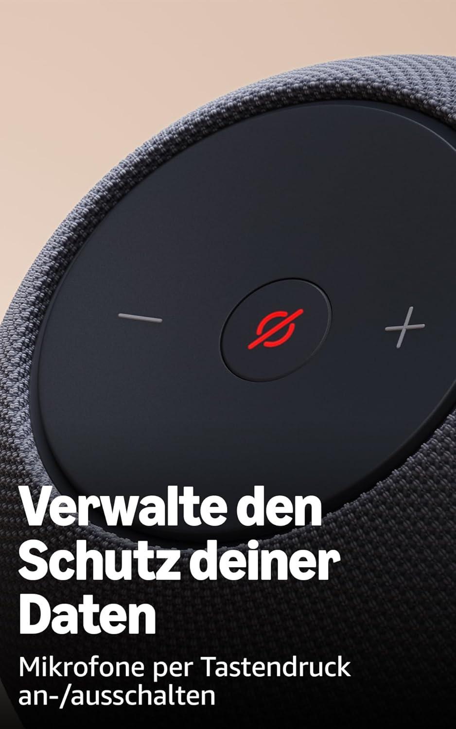 Coluna Amazon Smart home control Echo Dot Max / B0DKLFHZDH preto - imagem 5