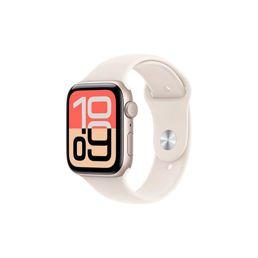 Watch Apple Watch SE 3 (2025) GPS 44mm Starlight Aluminium Case with Sport Band M/L - Starlight