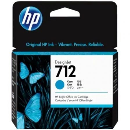 Tinteiro Original HP nº712/ Ciano