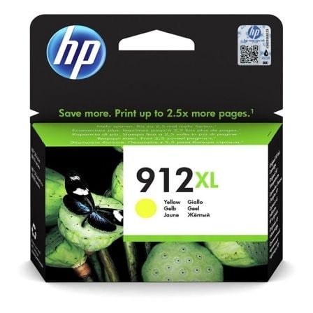 Cartucho de Tinta Original HP nº912 XL Alta Capacidade/ Amarelo