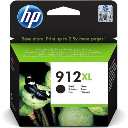 Cartucho de Tinta Original HP nº912 XL Alta Capacidade/ Preto