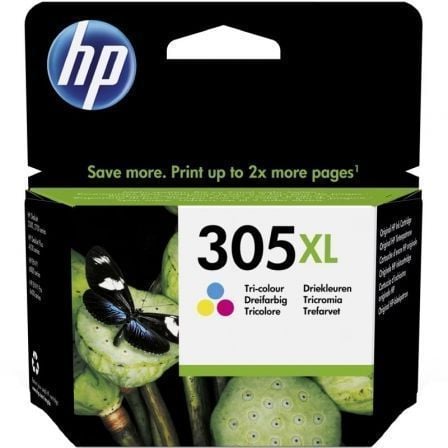 Tinteiro Original HP nº305 XL Alta Capacidade/ Tricolor