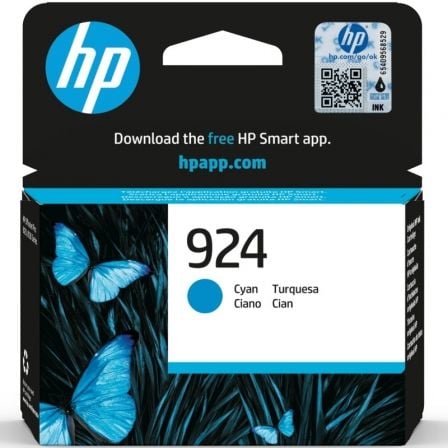 Tinteiro Original HP nº924/ Ciano