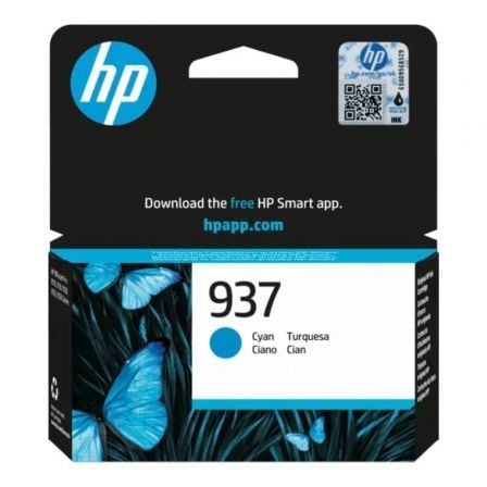 Cartucho de Tinta Original HP nº937/ Ciano