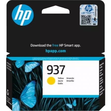 Tinteiro Original HP nº937/ Amarelo